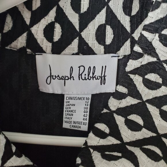 Dressy Black and White Jacket - Picture 2 of 8